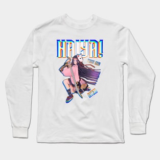 Haiya anime girl Long Sleeve T-Shirt